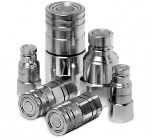 Stucchi flat-face hydraulic coupler set