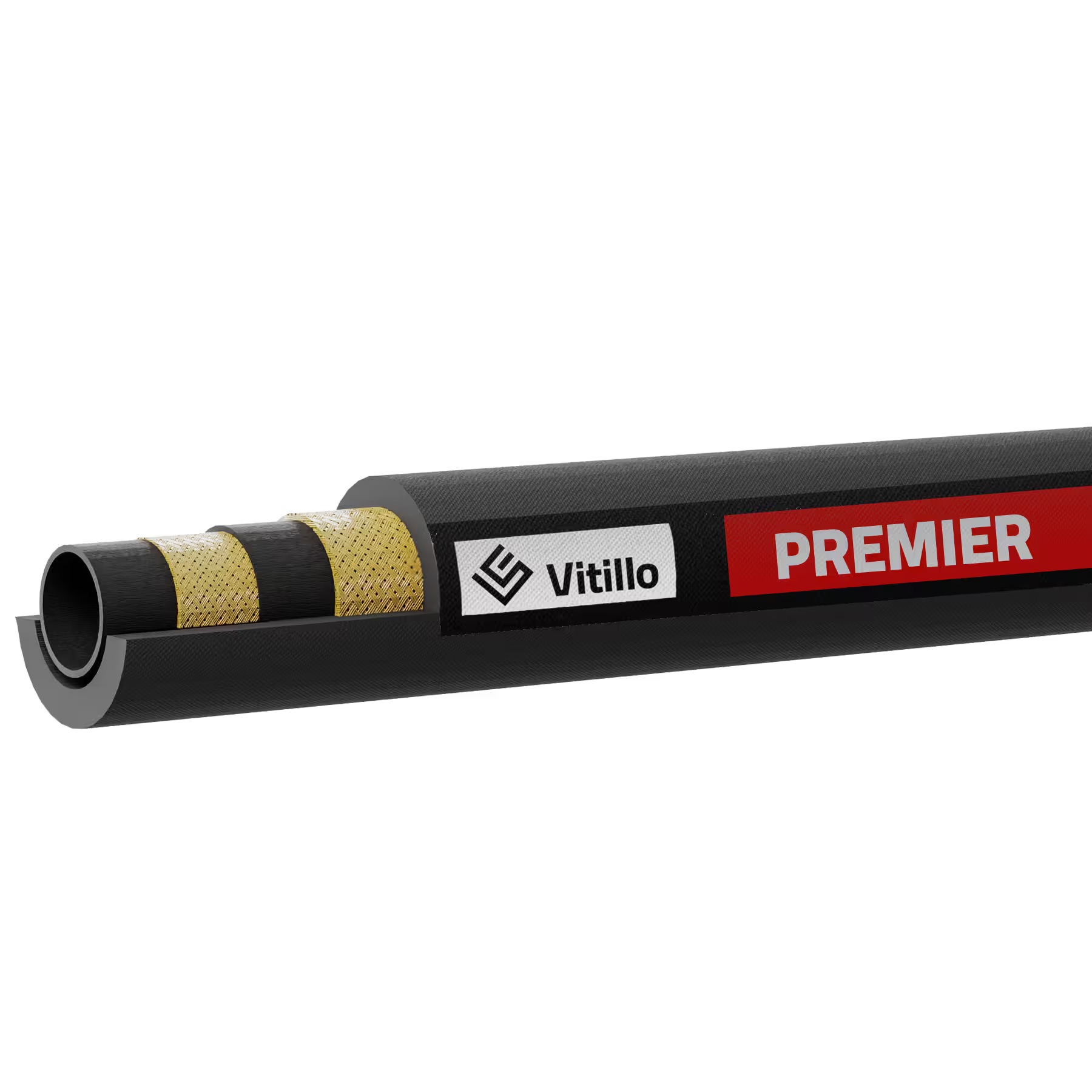 Vitillo Premier hydraulic hose construction cross-section