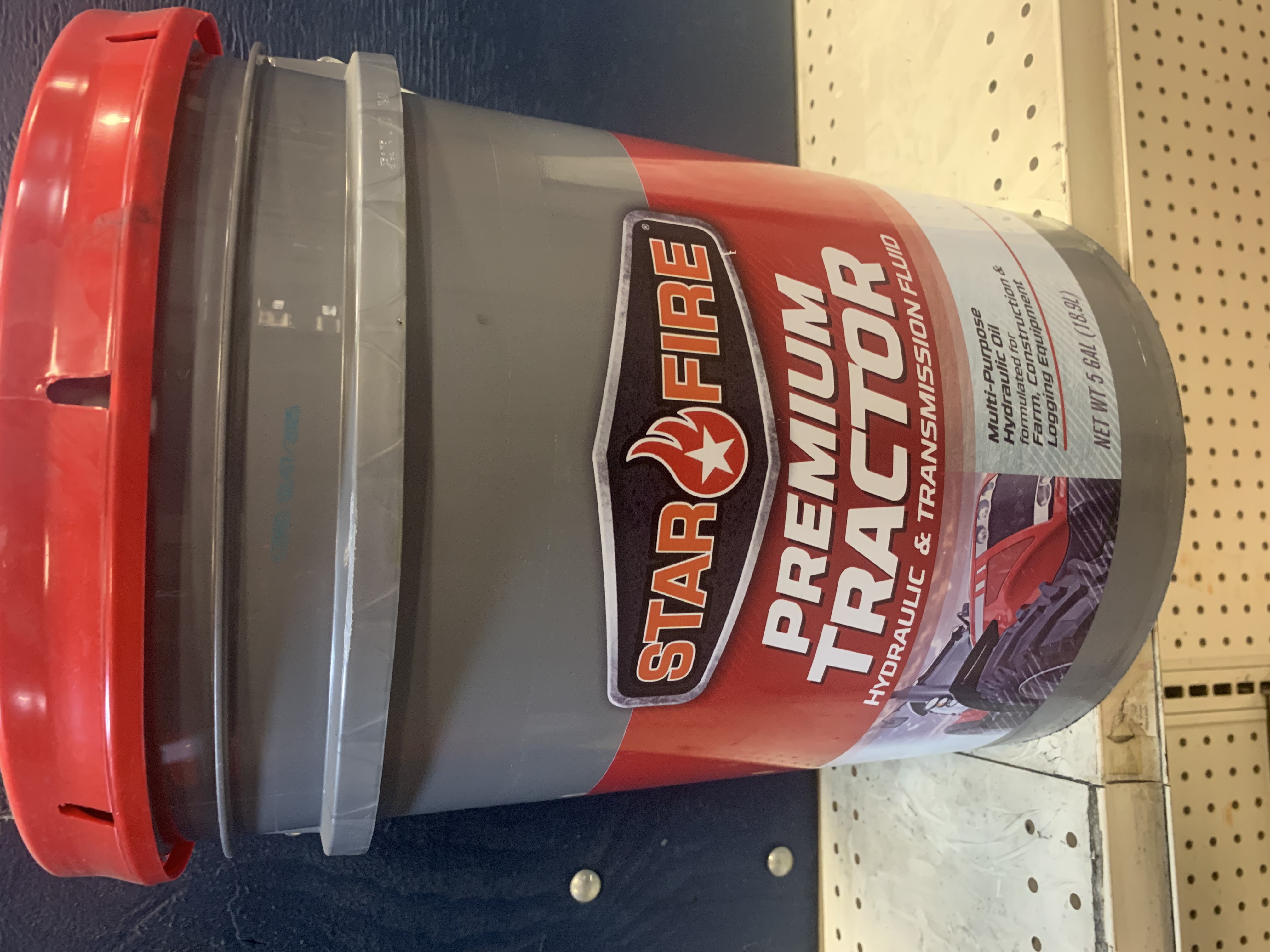 Premium tractor hydraulic and transmission fluid drum in inventory